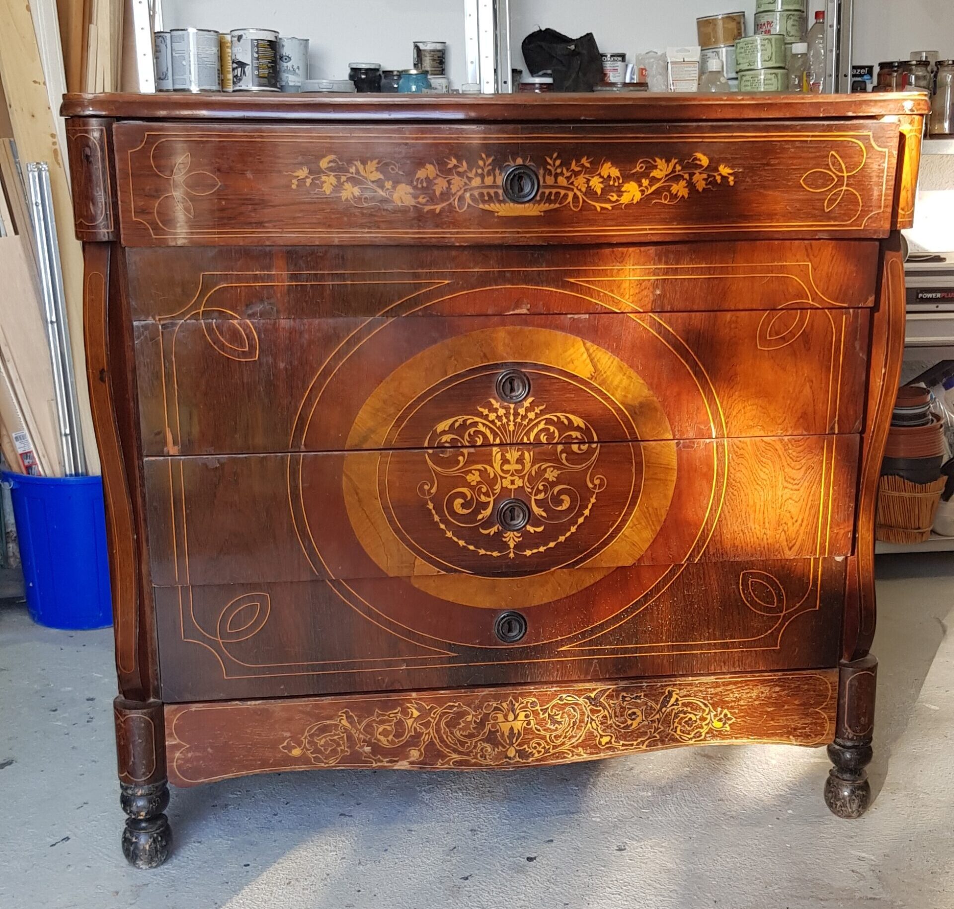 Antes de la restauracion: 2