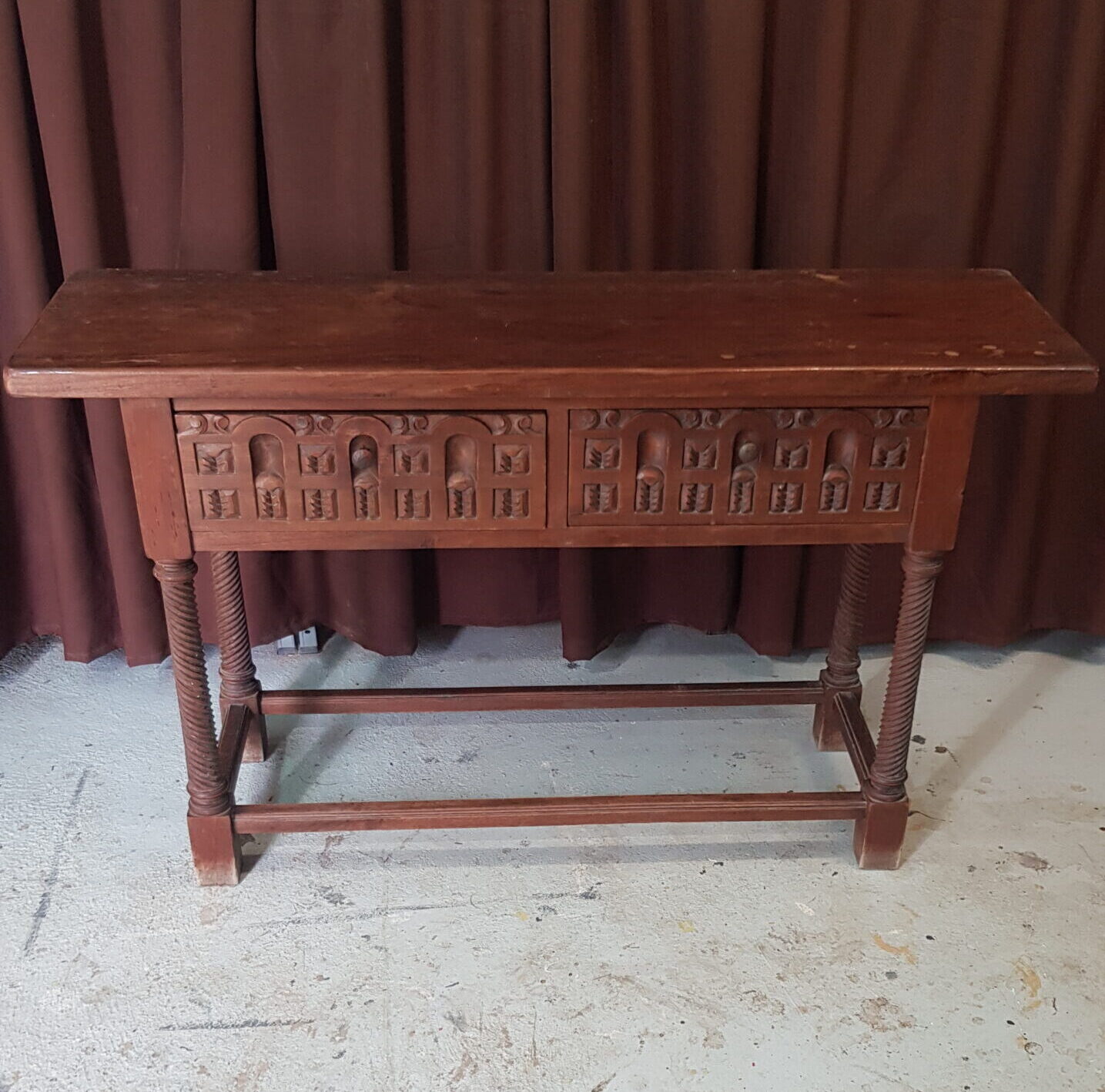 Antes de la restauracion: 8